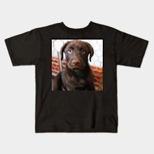 Labrador Puppy Kids T-Shirt